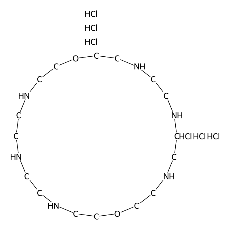 1,13-Dioxa-4,7,10,16,19,22-hexaazacyclotetracosane hexahydrochloride CAS No.:126875-53-4