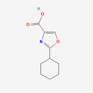 2-Cyclohexyl-oxazole-4-carboxylic acid CAS No.:66493-06-9