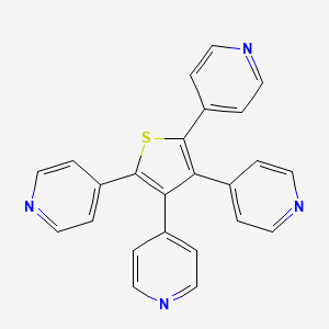 2,3,4,5-Tetra(4-pyridyl)thiophene CAS No.:64048-12-0