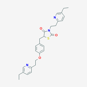 N-(Ethyl-(2-pyridyl-5-ethyl)) pioglitazone CAS No.:952188-00-0