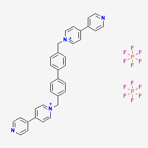 1,1-[Biphenyl-4,4-diylbis(methylene)]bis(4,4-bipyridinium) Bis(hexafluorophosphate)