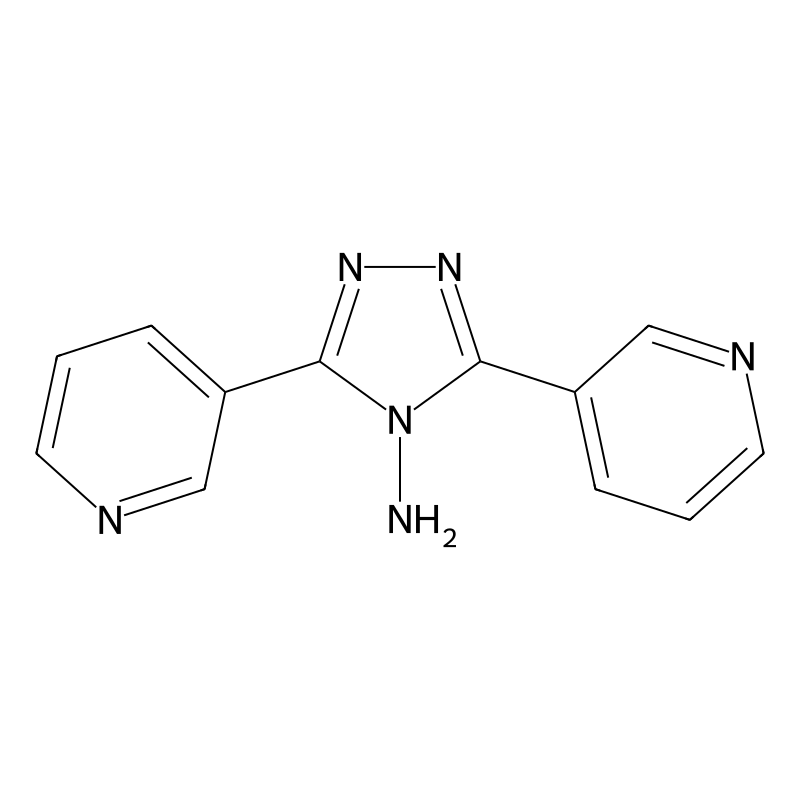 3,5-di(3-pyridinyl)-4H-1,2,4-triazol-4-ylamine CAS No.:38629-66-2