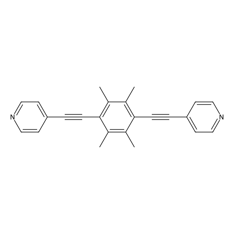 4,4-[(2,3,5,6-Tetramethyl-1,4-phenylene)di(ethyne-2,1-diyl)]dipyridine 