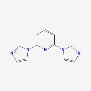 2,6-Di(1H-imidazol-1-yl)pyridine CAS No.:39242-17-6