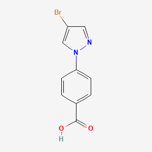 4-(4-bromo-1H-pyrazol-1-yl)benzoic acid CAS No.:926212-84-2