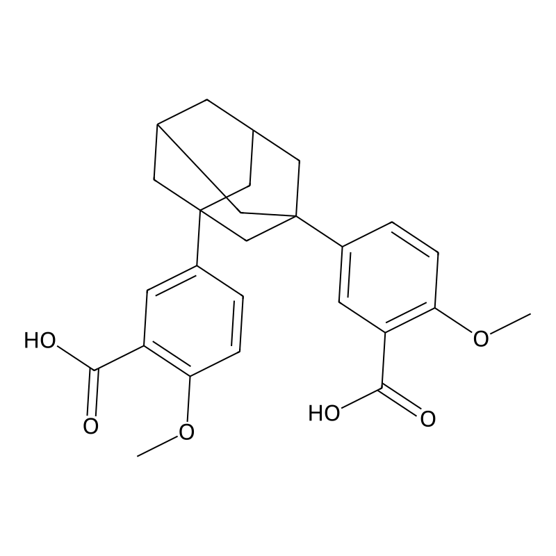 3,3-Tricyclo[3.3.1.1~3,7~]decane-1,3-diylbis(6-methoxybenzoic acid) CAS No.:1211483-87-2