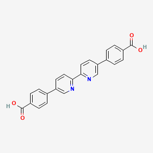 4,4-([2,2-Bipyridine]-5,5-diyl)dibenzoic acid CAS No.:1373759-05-7