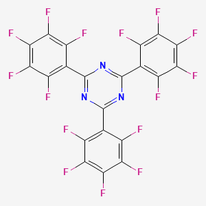 2,4,6-Tris(pentafluorophenyl)-1,3,5-triazine CAS No.:160248-96-4