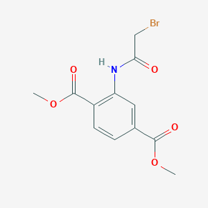 Dimethyl 2-[(bromoacetyl)amino]terephthalate  CAS No.:325764-80-5