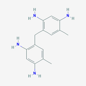 Bis(2,4-diamino-5-methylphenyl)methane CAS No.:97-22-3