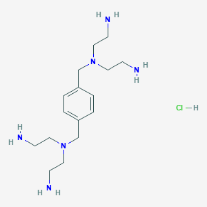 N-(2-aminoethyl)-N-[[4-[[bis(2-aminoethyl)amino]methyl]phenyl]methyl]ethane-1,2-diamine;hydrochlorid