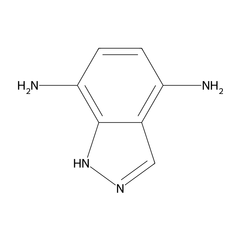 1H-indazole-4,7-diamine CAS No.:918961-26-9