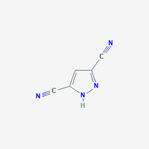 1H-Pyrazole-3,5-dicarbonitrile CAS No.:847573-68-6