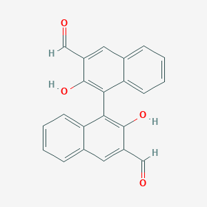 4-(3-Formyl-2-hydroxynaphthalen-1-yl)-3-hydroxynaphthalene-2-carbaldehyde CAS No.:141779-46-6