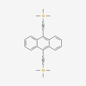 9,10-Di(trimethylsilylethynyl)anthracene CAS No.:18750-95-3