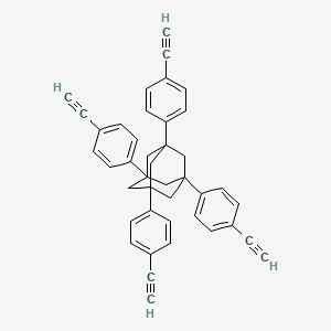 1,3,5,7-Tetrakis(4-ethynylphenyl)adamantane CAS No.:144970-32-1