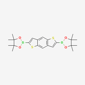 2,6-Bis(4,4,5,5-tetramethyl-1,3,2-dioxaborolan-2-yl)benzo[1,2-b:4,5-b]dithiophene CAS No.:861398-06-