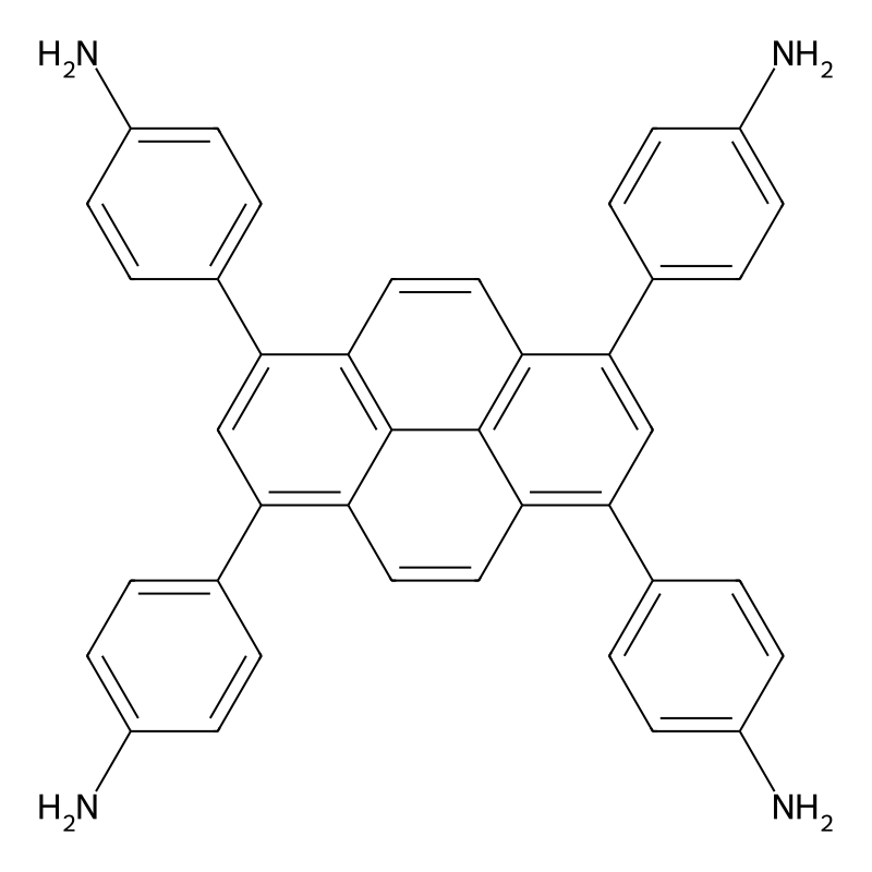 4,4,4,4-(1,3,6,8-Pyrenetetrayl)tetrakis[benzenamine], 95% CAS No.:1610471-69-6