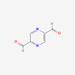 Pyrazine-2,5-dicarbaldehyde CAS No.:77666-94-5