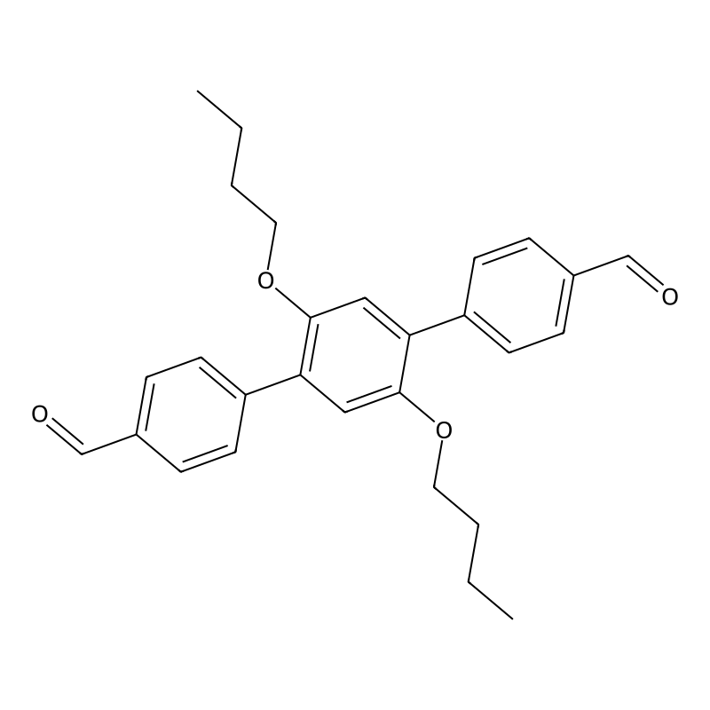 2,5-Dibutoxy-[1,1:4,1-terphenyl]-4,4-dicarbaldehyde CAS No.:1501954-20-6