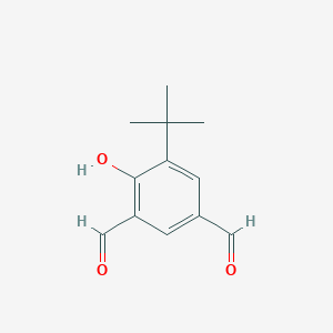 5-Tert-butyl-4-hydroxybenzene-1,3-dicarbaldehyde CAS No.:153759-59-2