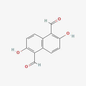 2,6-Dihydroxynaphthalene-1,5-dicarbaldehyde CAS No.:7235-47-4