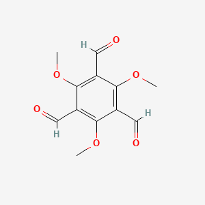 2,4,6-Trimethoxy-1,3,5-benzenetricarbaldehyde CAS No.:680575-17-1