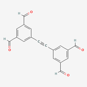 5,5-(Ethyne-1,2-diyl)diisophthalaldehyde CAS No.:2237965-02-3