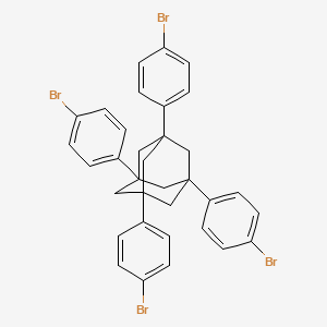 1,3,5,7-Tetrakis(4-bromophenyl)adamantane CAS No.:144970-36-5