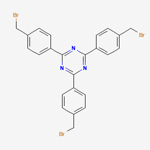 2,4,6-Tris(4-(bromomethyl)phenyl)-1,3,5-triazine CAS No.:1169964-41-3