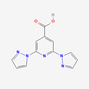 2,6-bis(1H-pyrazol-1-yl)isonicotinic acid CAS No.:600727-96-6