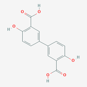 4,4-Dihydroxybiphenyl-3,3-dicarboxylic acid CAS No.:13987-45-6