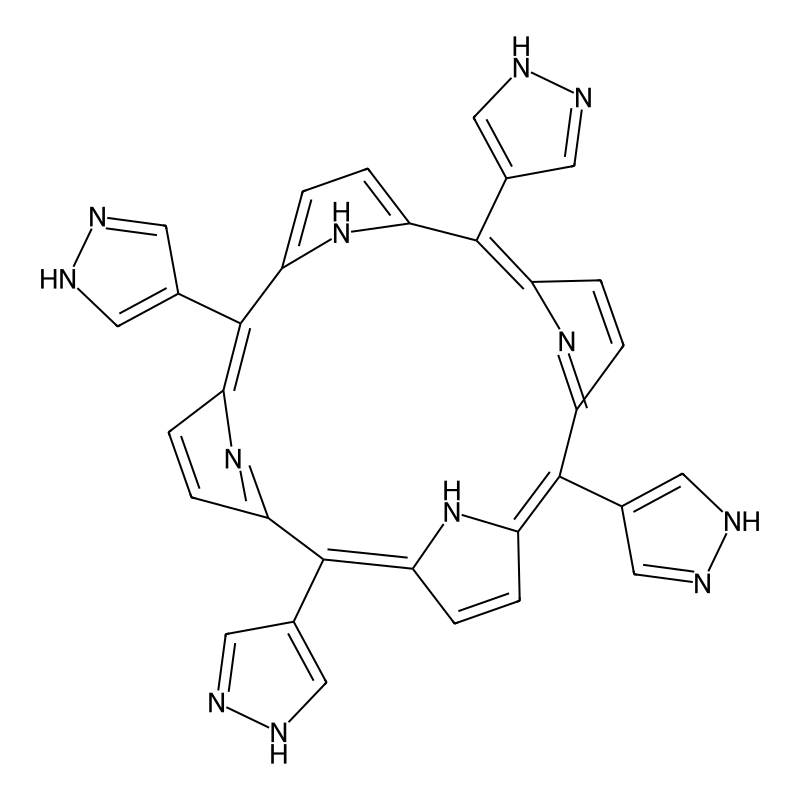 5,10,15,20-Tetra-1H-pyrazol-4-yl-21H,23H-porphine CAS No.:1849676-26-1