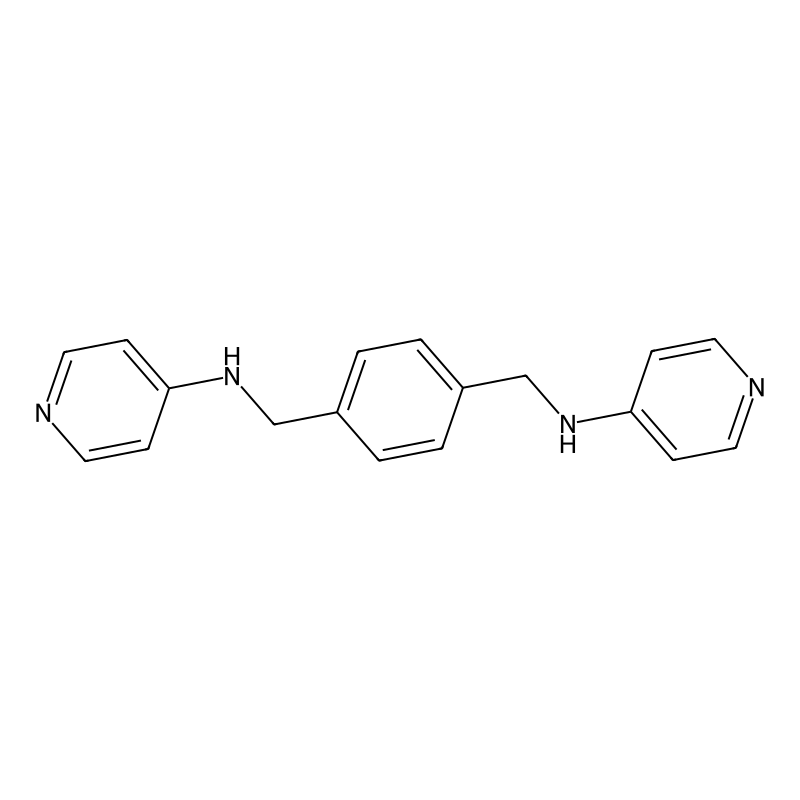 N,N-(1,4-Phenylenebis(methylene))bis(pyridin-4-amine) CAS No.:770706-82-6