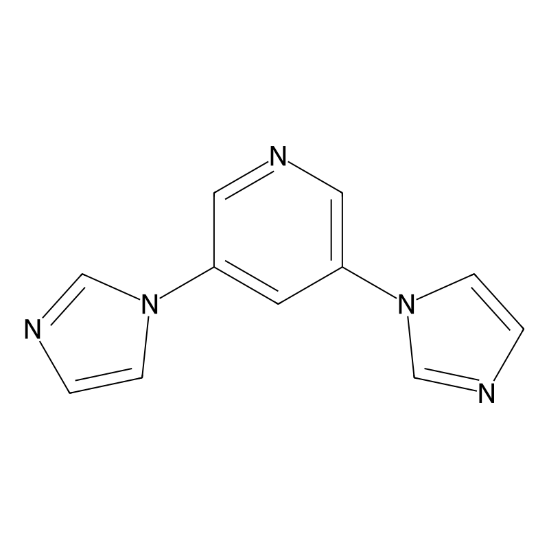 3,5-Di(1h-imidazol-1-yl)pyridine CAS No.:1374155-84-6