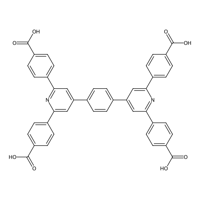 4,4,4,4-(1,4-Phenylene)bis(pyridine-4,2,6-triyl)tetrakis(benzoic acid) CAS No.:1836122-41-8