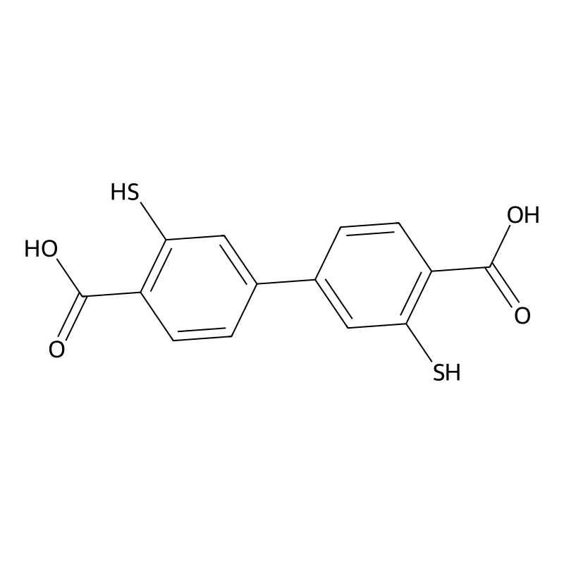 3,3-Dimercapto-[1,1-biphenyl]-4,4-dicarboxylic acid CAS No.:343228-20-6