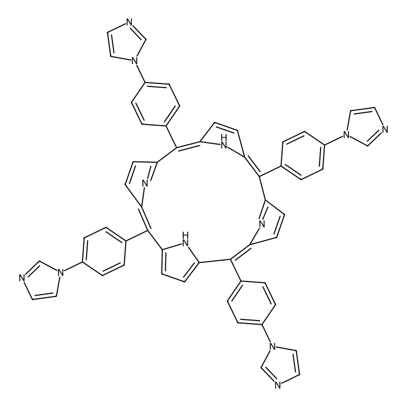 5,10,15,20-Tetrakis(4-(1H-imidazol-1-yl)phenyl)porphyrin CAS No.:1311998-62-5