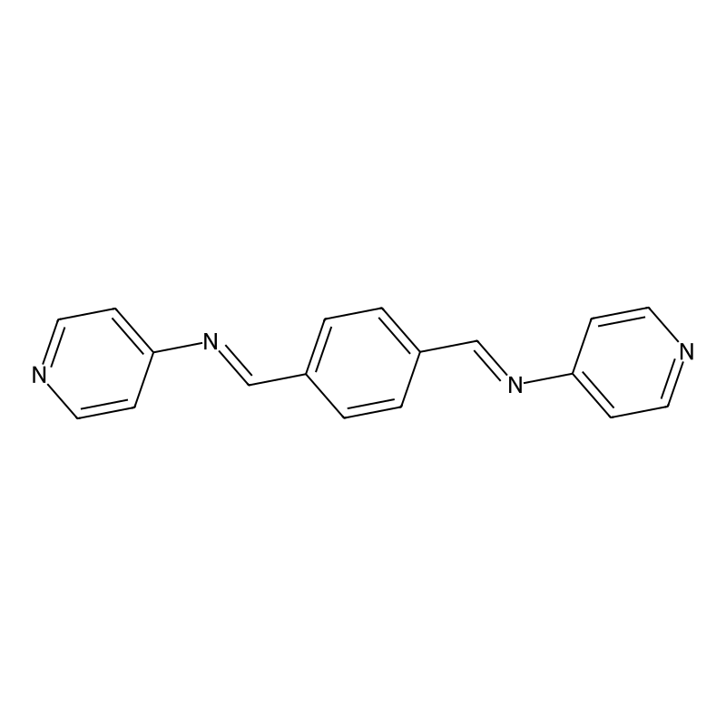 N-pyridin-4-yl-1-[4-(pyridin-4-yliminomethyl)phenyl]methanimine CAS No.:324068-05-5