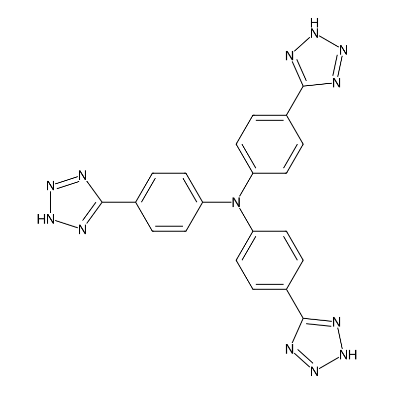 Tris(4-(2H-tetrazol-5-yl)phenyl)amine CAS No.:1346621-21-3