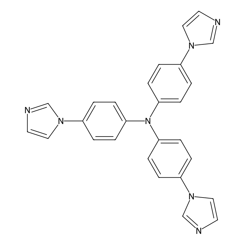 Tris(4-(1H-imidazol-1-yl)phenyl)amine CAS No.:1258947-79-3