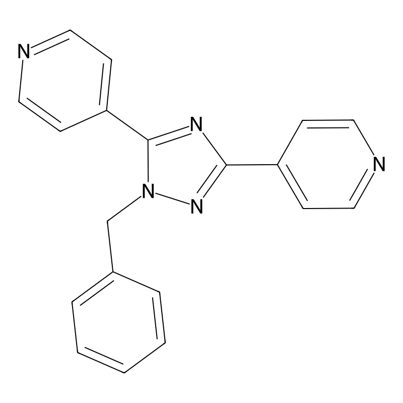 4,4-(1-Benzyl-1H-1,2,4-triazole-3,5-diyl)dipyridine CAS No.:55391-37-2