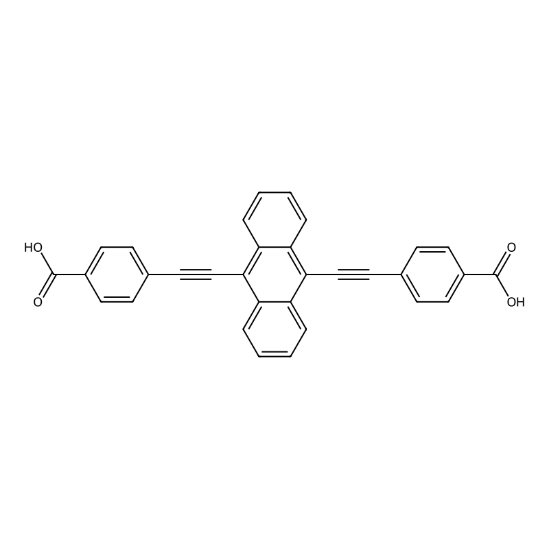 4,4-(Anthracene-9,10-diylbis(ethyne-2,1-diyl))dibenzoic acid CAS No.:1562777-29-0