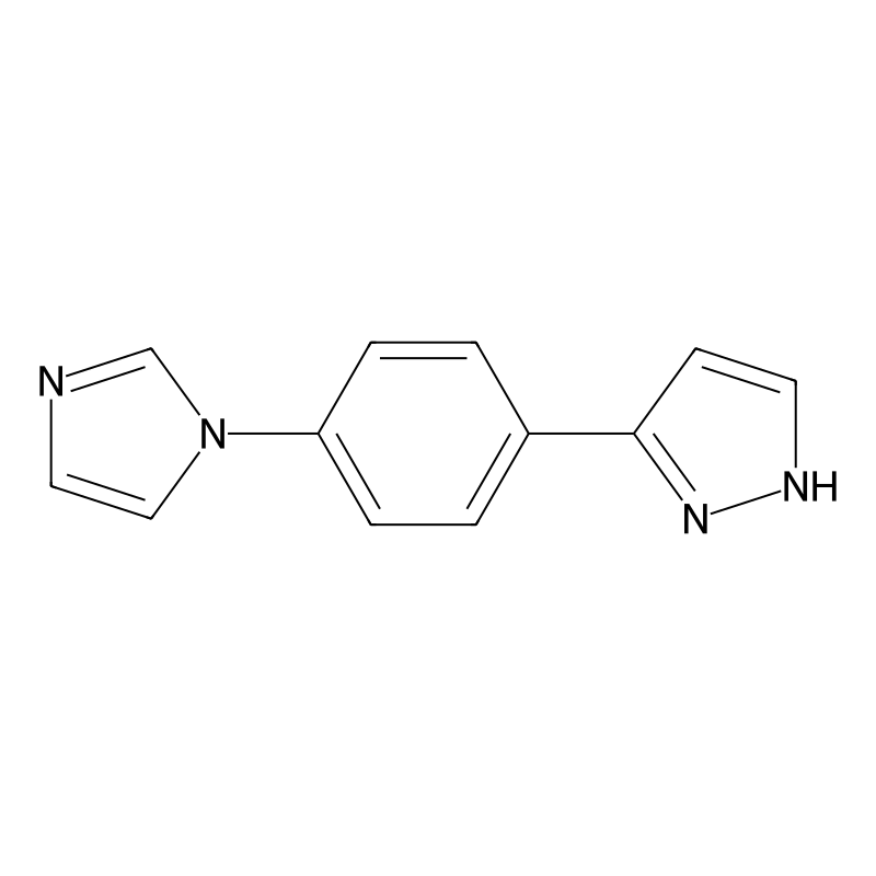 5-[4-(1H-Imidazol-1-Yl)Phenyl]-1H-Pyrazole CAS No.:321385-58-4