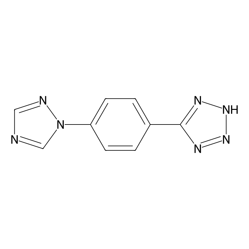 5-(4-(1H-1,2,4-Triazol-1-yl)phenyl)-2H-tetrazole CAS No.:1423810-54-1