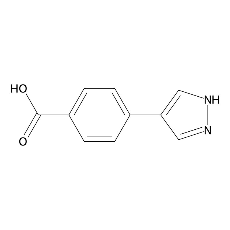 4-(1H-Pyrazol-4-yl)benzoic acid CAS No.:1017794-47-6