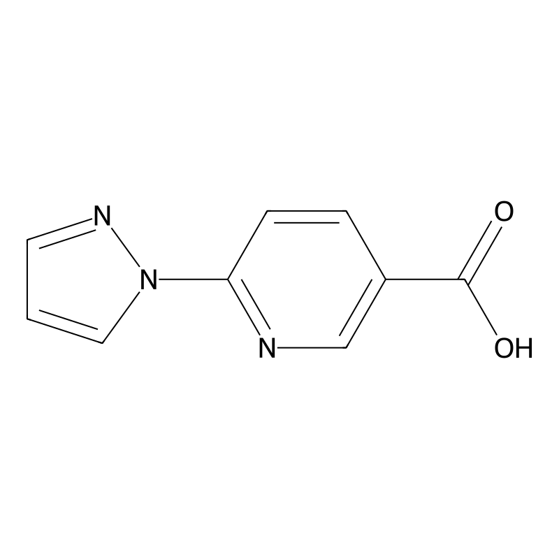 6-(1H-pyrazol-1-yl)nicotinic acid CAS No.:253315-22-9