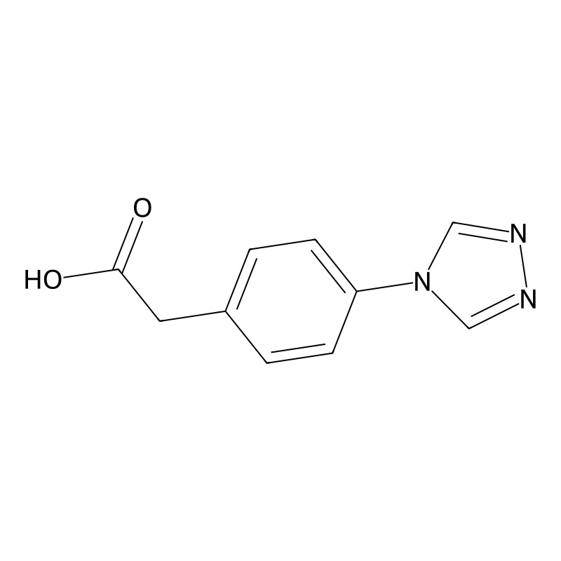 2-[4-(4H-1,2,4-triazol-4-yl)phenyl]acetic acid CAS No.:639863-89-1