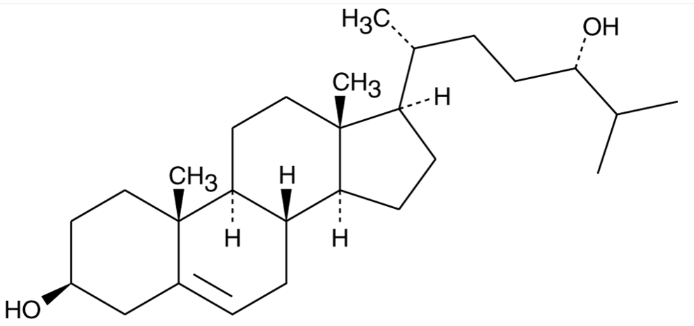 (3Beta,24S)-Cholest-5-ene-3,24-diol   CAS:474-73-7