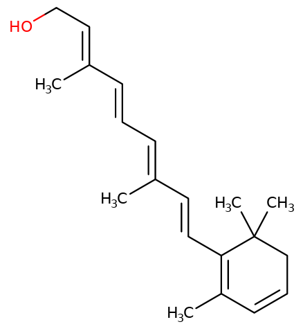 3-Dehydro Retinol (>90%)   CAS:79-80-1